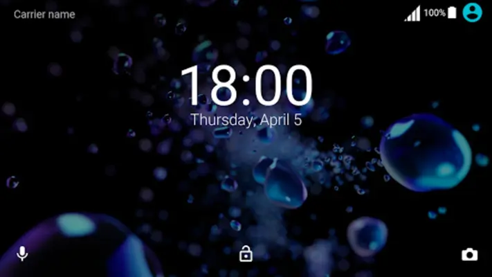 Black Theme XZ2 (live wallpape android App screenshot 9