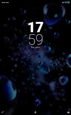 Black Theme XZ2 (live wallpape android App screenshot 2