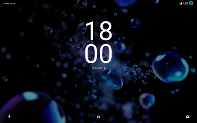 Black Theme XZ2 (live wallpape android App screenshot 6